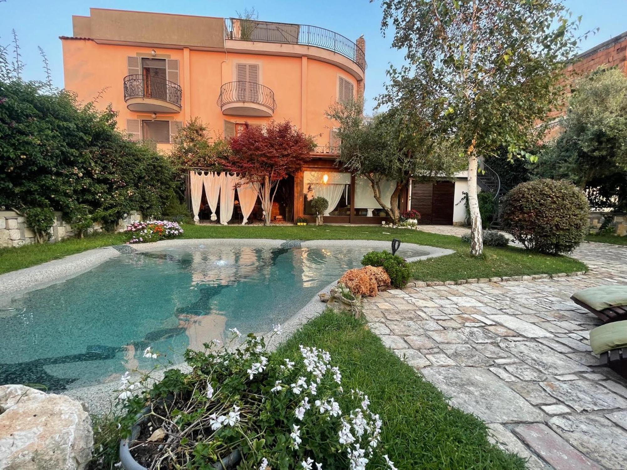 Domus Parva - Villa Con Bio-Piscina, Spa Privata E Appartamenti Panoramici Bacoli Extérieur photo