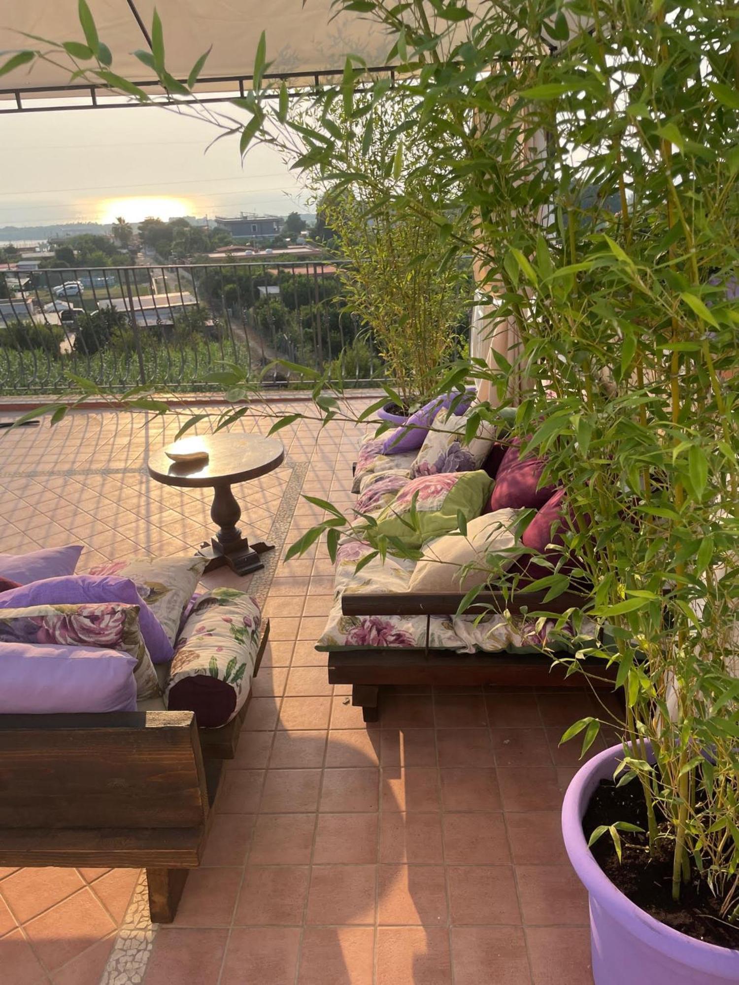 Domus Parva - Villa Con Bio-Piscina, Spa Privata E Appartamenti Panoramici Bacoli Extérieur photo